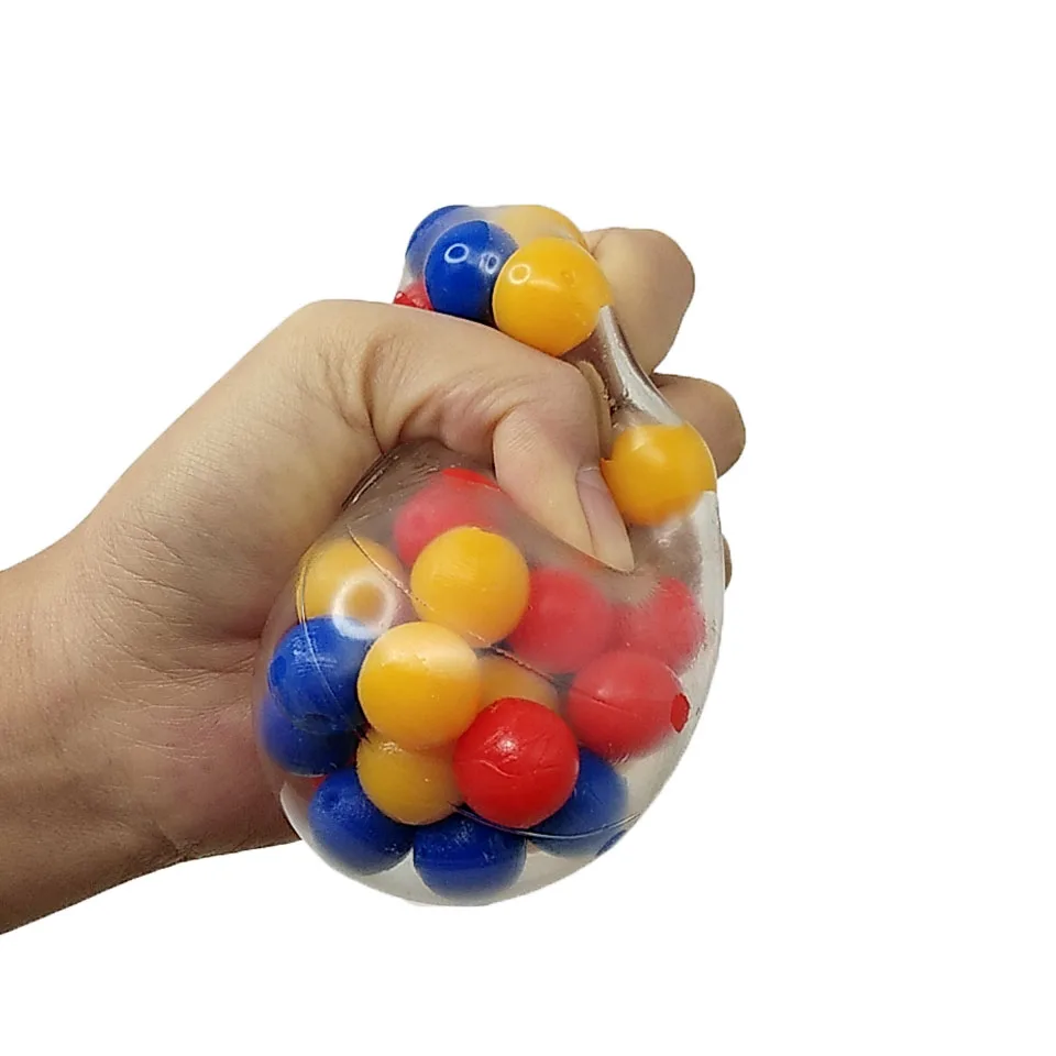 Снятие Стресса с лица красочный шар аутизм настроение сжимание здоровая игрушка