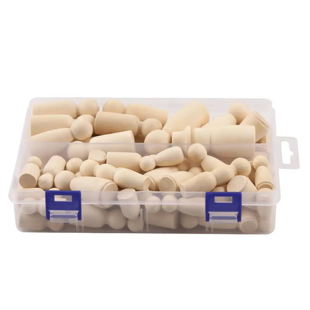 

55 шт., деревянные куклы для мальчиков и девочек