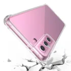 Анти-желтого цвета с украшением в виде кристаллов прозрачный ТПУ чехол для Samsung Галактики S21 Plus Note 20 Ультра S20 FE 5G S10 S9 S8 Примечание 10 9 8 чехол-сумка для телефона