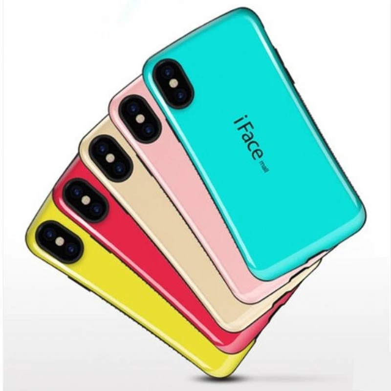 Противоударный чехол для Iphone 12 11 PRO XS MAX XR Iface Mall пластиковый Противоскользящий IPhone