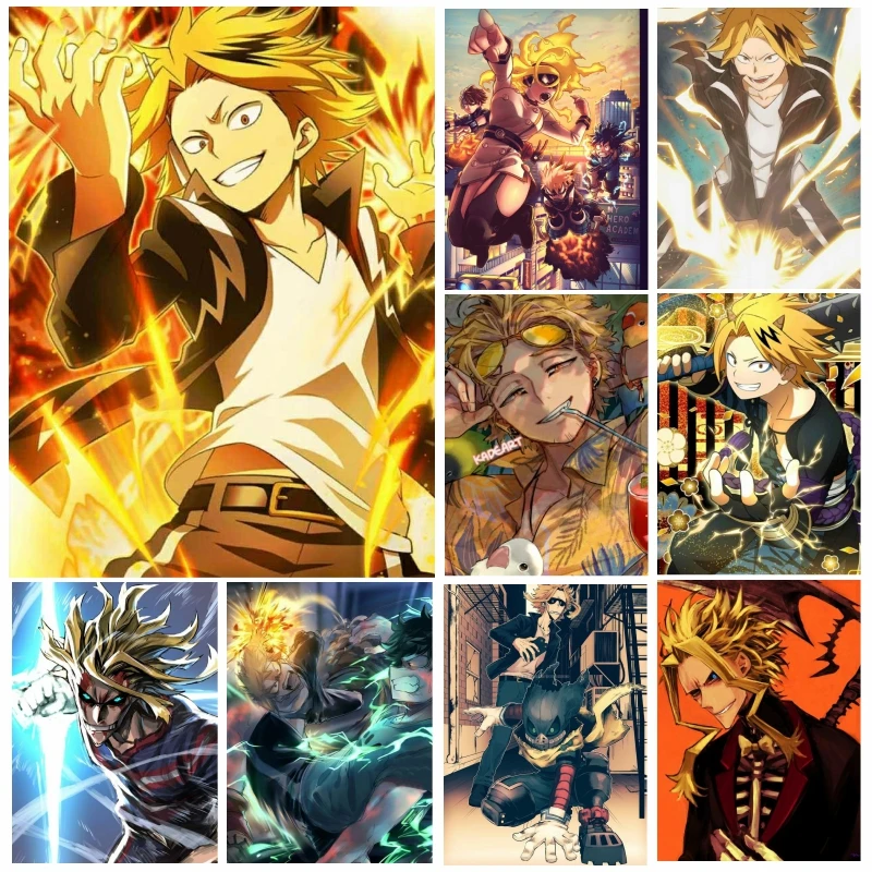 

5D Diamond Painting Animation My Hero Academia Shang Ming Dian Qi Cross Stitch Kit Embroidery Craft Rhinestones Mosaic HomeDecor