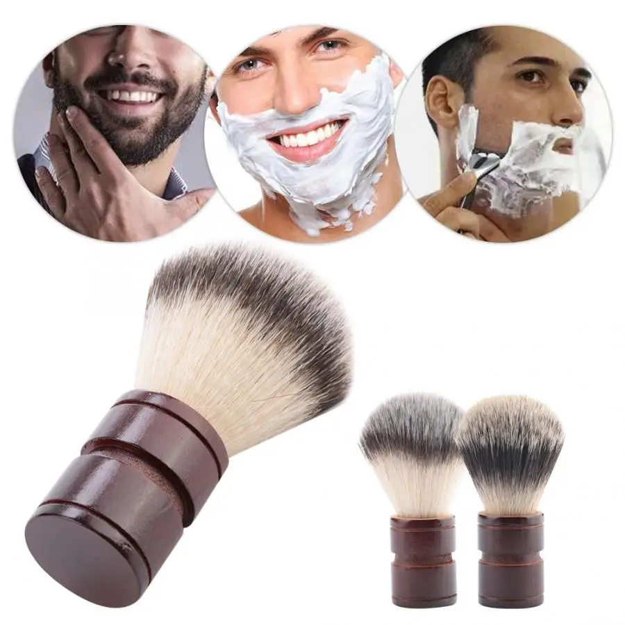 Чаша для бритья 2 цвета инструмент бороды щетка мужчин нейлоновая волос усов |
