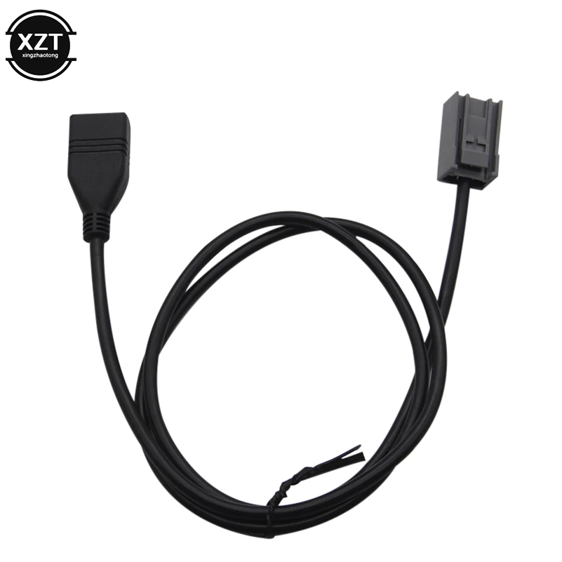 Автомобильный USB-кабель AUX провод-адаптер аудио-медиа музыкальный интерфейс для