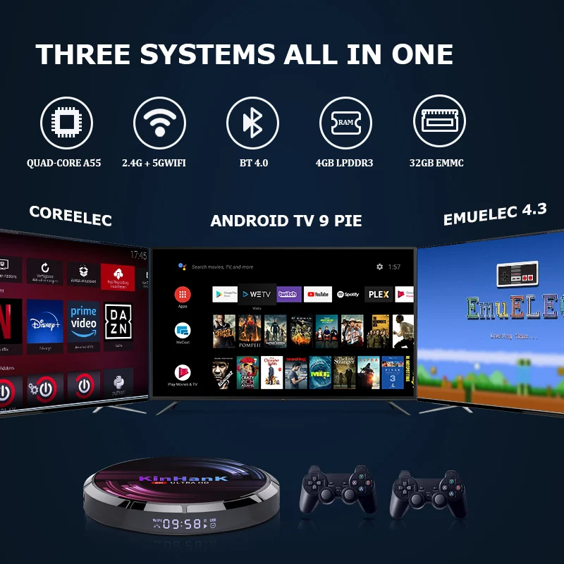 Портативные игровые консоли X Max ретро поддержка 4k ТВ-приставка Wi-Fi 62000 + игр 60