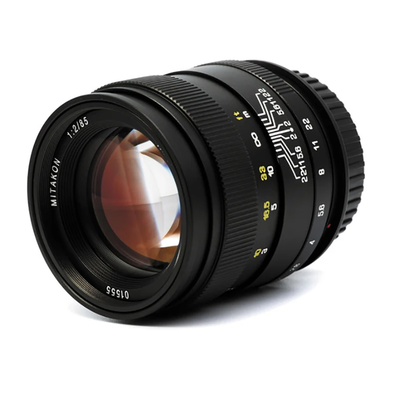 Объектив Zhongyi Mitakon Creator 85 мм f/2 F2.0 для камеры Sony FE Canon EF Nikon F Pentax K A mount|Объективы