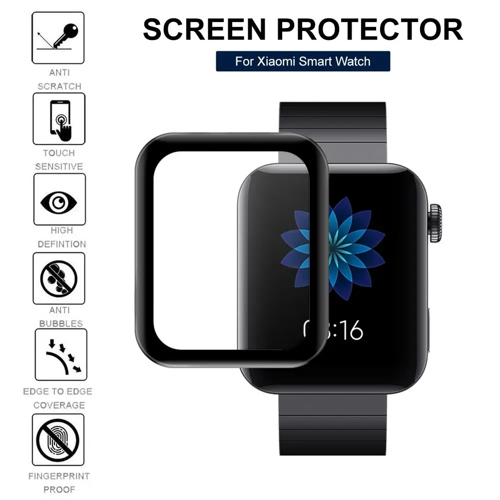 Смарт часы с мягкой пленкой высокого разрешения изогнутая Защитная пленка для