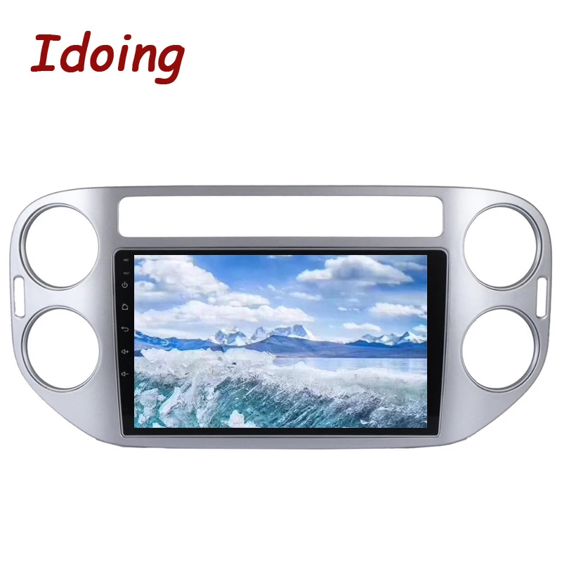 Idoing 9 &quot4G + 64G 2.5D QLED автомобильный Радио мультимедийный плеер для Tiguan 2010 2015 DSP GPS