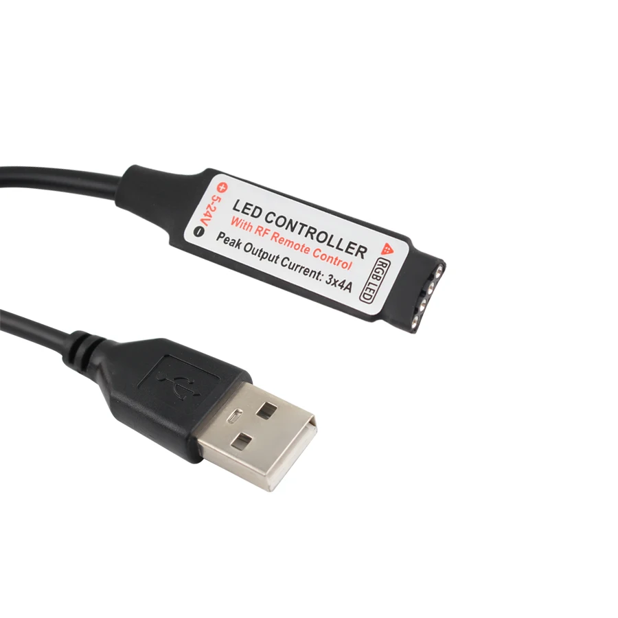 DC 5V 12V 24V Светодиодный светильник RGB RF пульт дистанционного управления для SMD 2835 5050 RGB светодиодный светильник Красочные rgb контроллер 3/17/24key светодиодный потолочный светильник