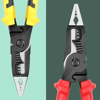 9 in 1 multifunction electrician pliers long nose pliers combination pliers strippercrimper pliers diagonal pliers hand tools