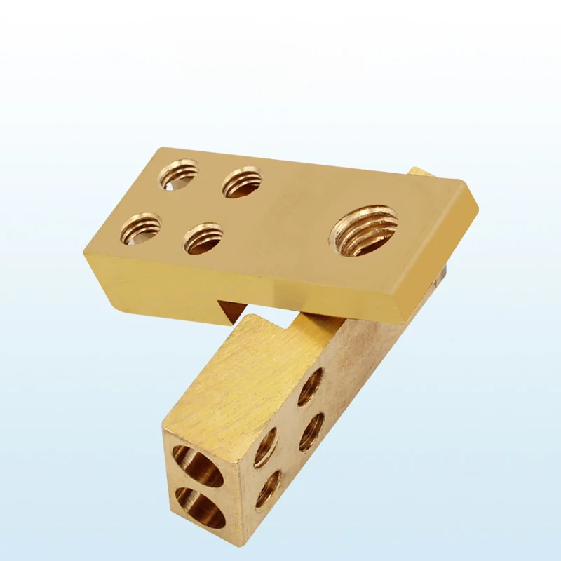 Блок клеммных колодок однофазный распределительный блок с зеленым соединением