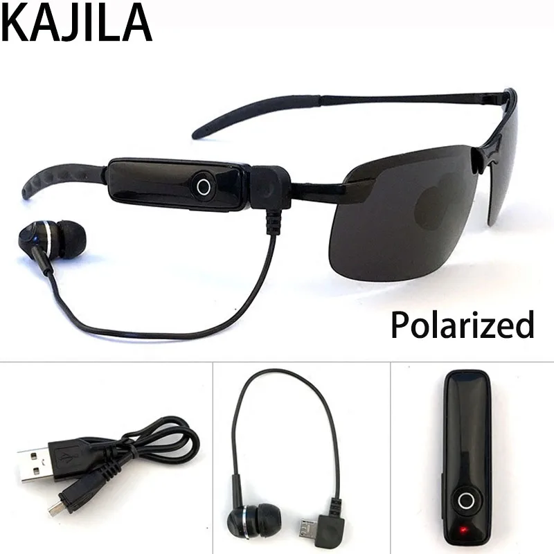 New Brand Designer Intelligent Bluetooth Polarized Sunglasses Men Women Music Driving Sports Headphone Glasses For Man 3047