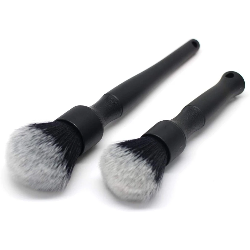 

Interior Detail Brush Gap Brush Super Soft Cleaning Brush Super Soft Details Makeup Brush Set, Black
