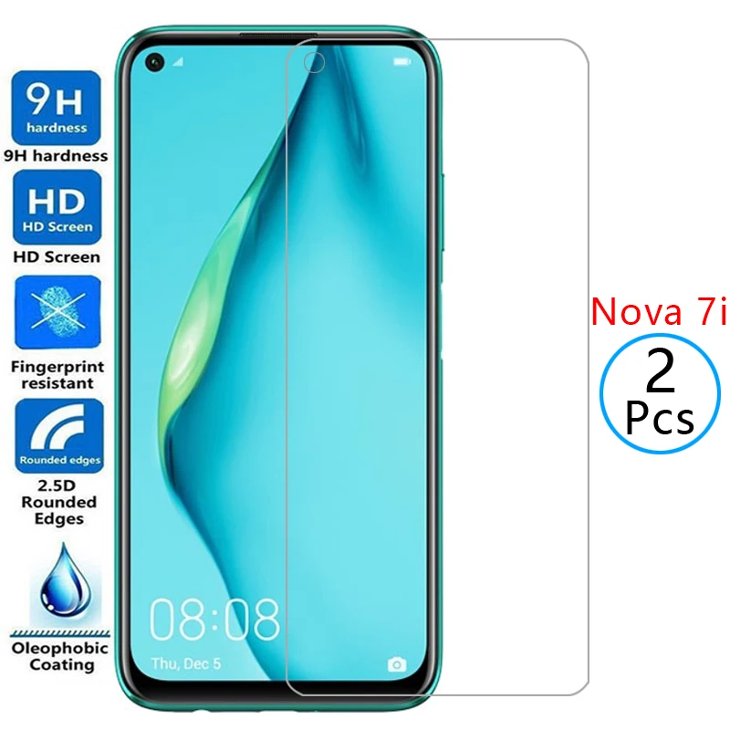 

protective tempered glass for huawei nova 7i screen protector on nova7i 7 i i7 film huawey huwei hawei huawi huawe huawai honor