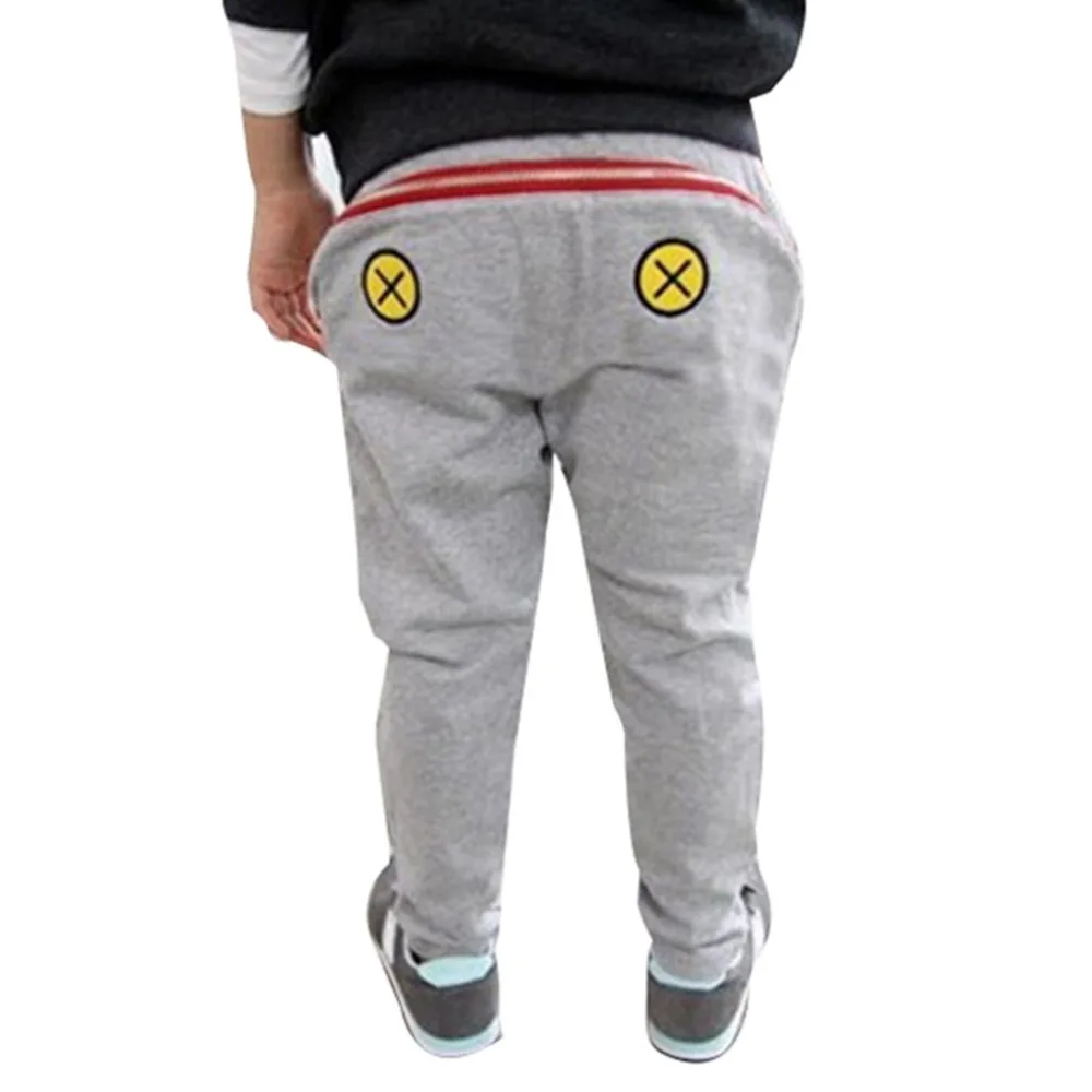 Штаны шаровары на молнии для новорожденных мальчиков и девочек повседневные