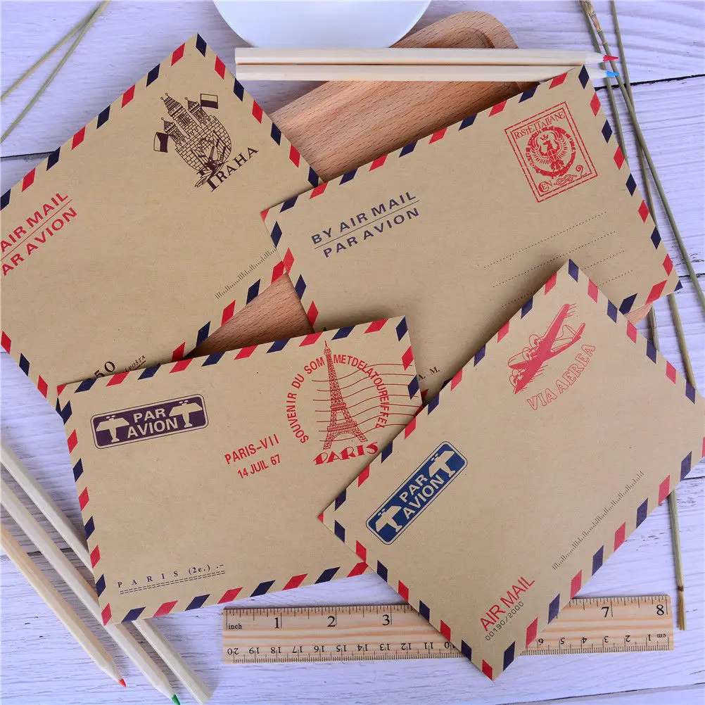 

10Pcs/4Pcs Chinese Traditional Painting Christmas Party Favor Gift Bag Deer Paper Bitty Candy Packing Bags Envelopes