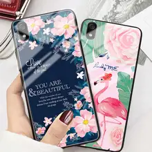 Tempered Glass Case For Xiaomi 5X A1 6X A2 8Lite 9T 9TPro Anti-fall colourful glass shell personalit