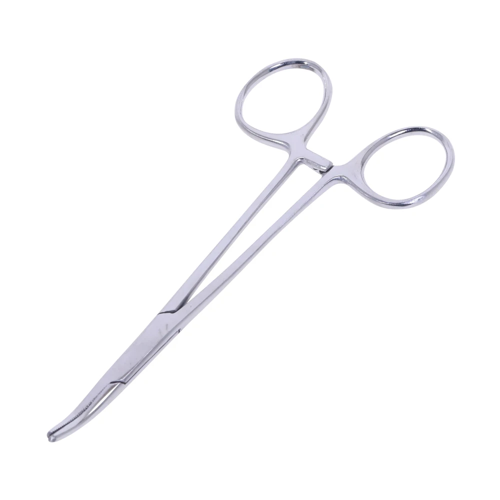 Рыболовный Изогнутый наконечник из нержавеющей стали гемостат 12 5 см