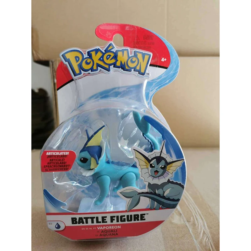 Takara Tomy Pokemon Evee Family Flareon Jolteon vaporion Gengar Snorlax Blaziken Battle Feature Модель Коллекционная