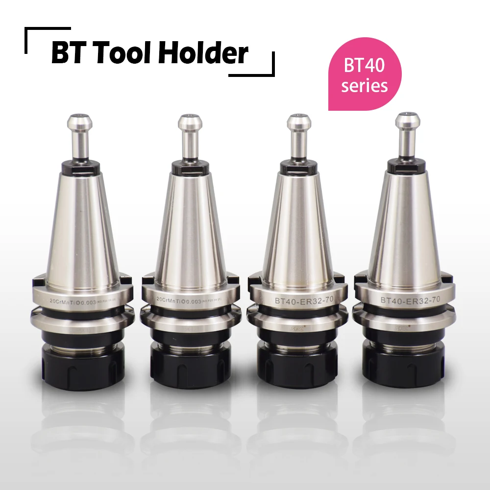 Hot Sale MAS 403 Machine Tools Accessory Collet Chucks 4Pcs BT40-ER32-70 ER Tool Holder in China with Good Price Free Shipping