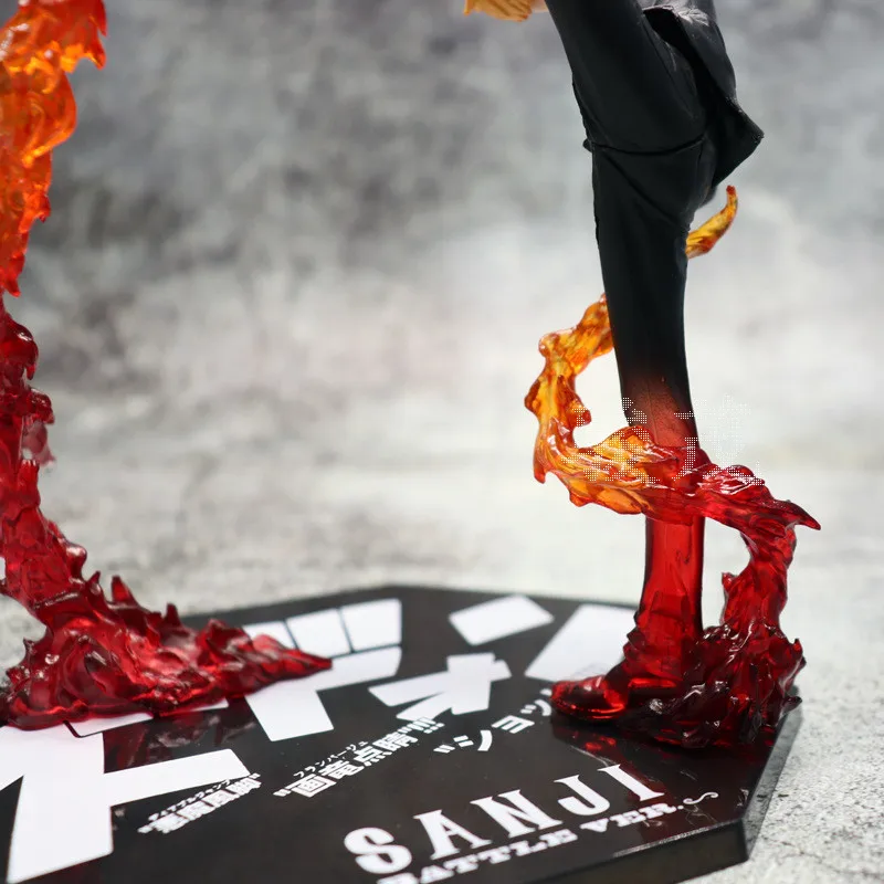 Один кусок 3D2Y Луффи Зоро три ножа призрака вырезать Санджи Diable Jambe боевой вер. ПВХ фигурка ОП Луффи Санджи Коллекционная модель