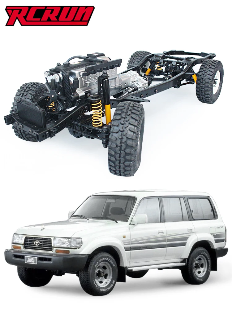 RCRUN Ультра реалистичные весы LC80 металлическая рама шасси набор для сборки