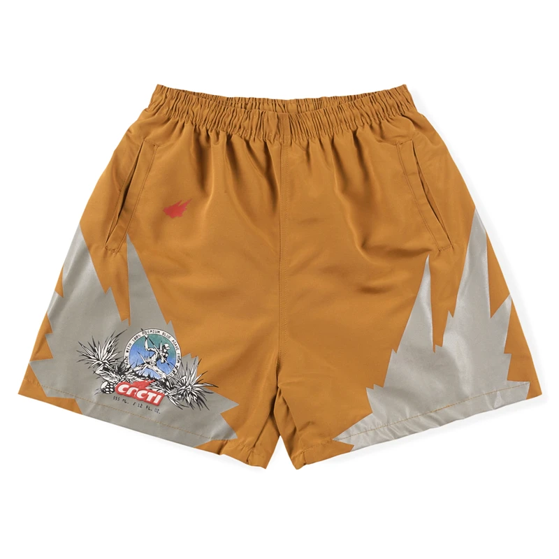 

Travis Scott Cactus Shorts Cacti Heritage 3M Reflective Leisure Casual Sports Shorts Travis Scott Cactus High Street Sweatpants