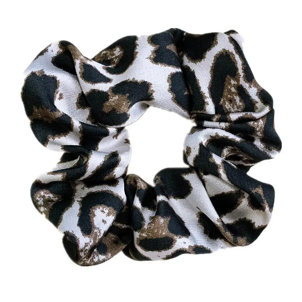 53 Женские Сатиновые/бархатные резинки для волос, эластичные резинки для волос, одноцветные женские резинки для волос, аксессуары для волос - Цвет: 53