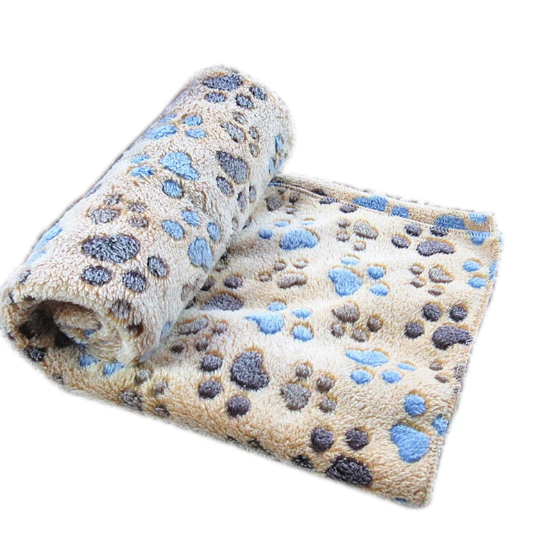 

Warm Pet Fleece Blanket Bed Mat Pad Cover Cushion For Dog Cat Puppy Animal