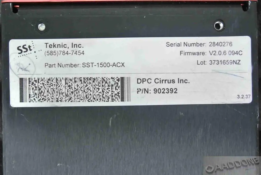 

Teknic SST-1500-ACX Servo Stepper Drive