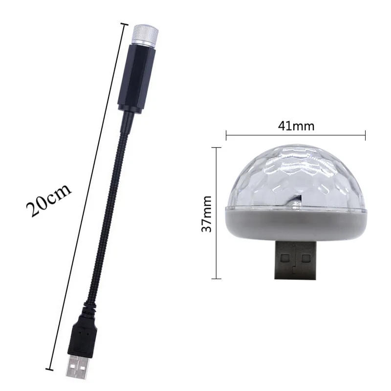 USB звездный проектор ночник на крыше автомобиля атмосферная лампа для дома