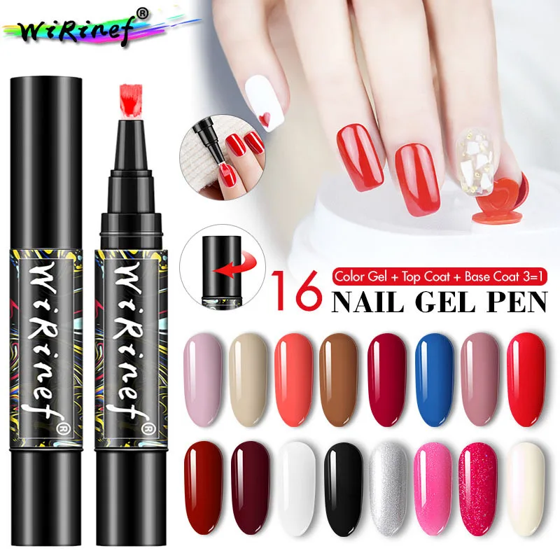 5 мл Лак для ногтей ручка нужно вылечить УФ-светодиодный светильник замочить Off