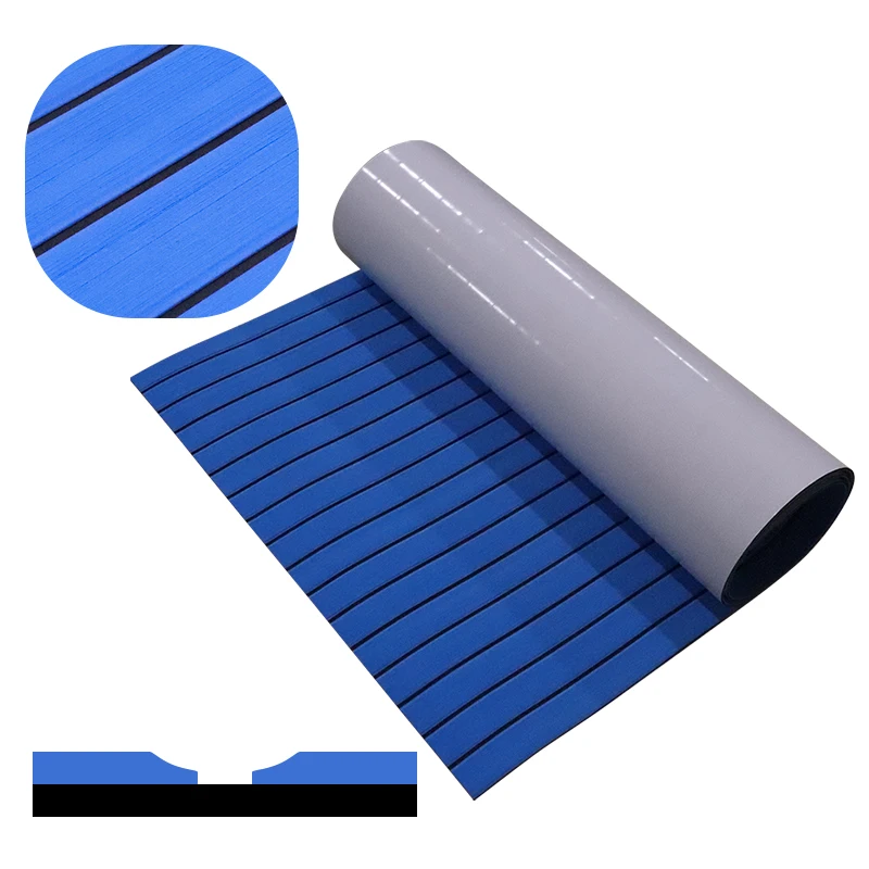 

450*2400mm EVA Foam Deck Flooring Sheet Self Adhesive Inflatable Boat Marine Accessories Kayak Yacht Supboard Paddle Pad Mat