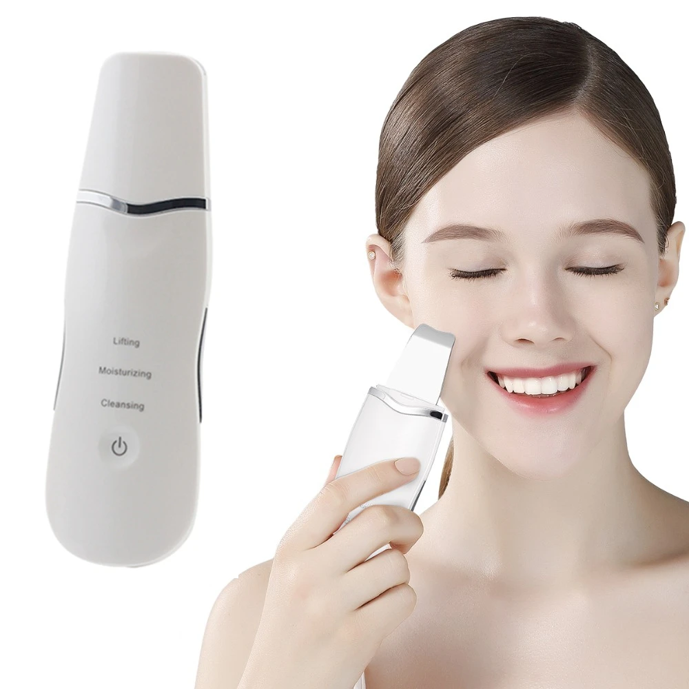 Ультразвуковой очиститель пор для лица скруббер чистки угрей удаление акне