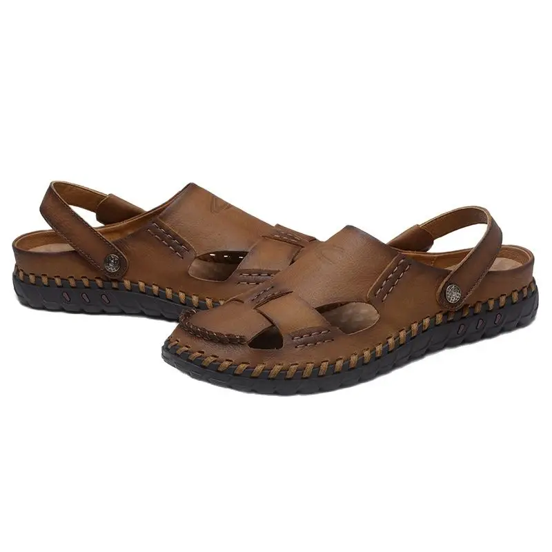 Мужские сандалии Camel Active из натуральной кожи пляжные брендовая мужская