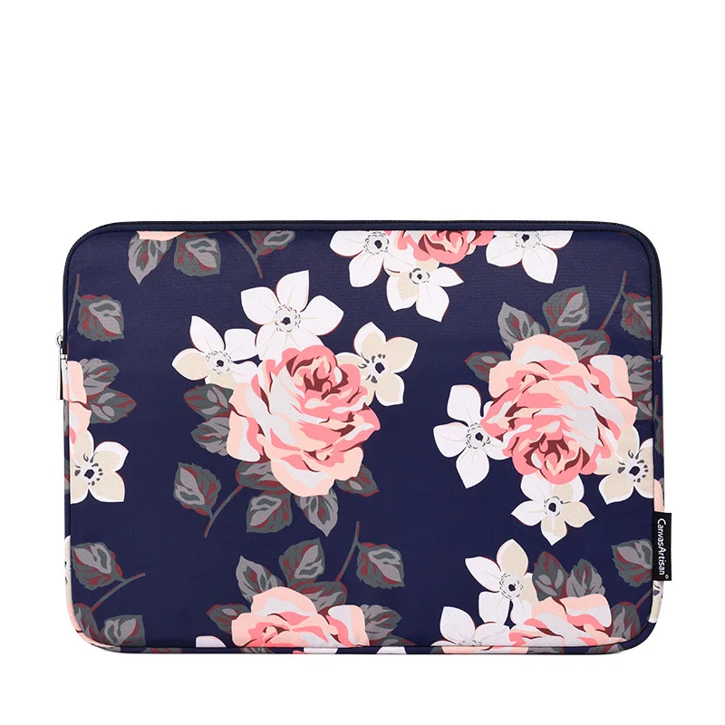 floral laptop bag cover case for macbook air pro 11 12 13 14 15 inch notebook sleeve pouch for dell hp lenovo 14 15 free global shipping