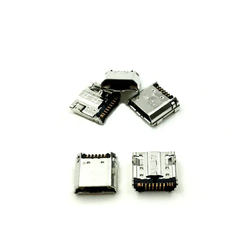 

10 шт./лот, штекер Micro USB зарядный порт Разъем для Samsung Tab 3 7,0 I9200 I9205 P5200 P5210 T210 T211 T311 I9208