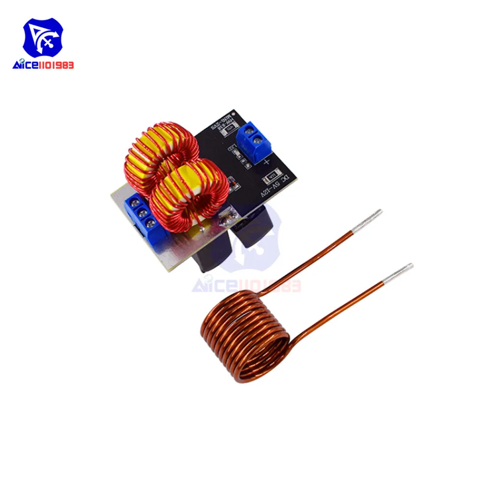 Низковольтный нагревательный блок питания diymore DC 5 12 В Mini ZVS индукционная