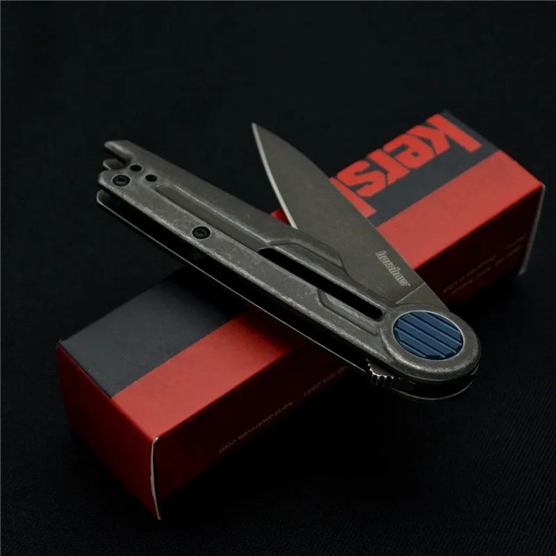 Kershaw 2035 складной нож 8cr13mov лезвие стальная ручка Карманный открытый кемпинг охотничий нож Тактический выживания EDC инструмент