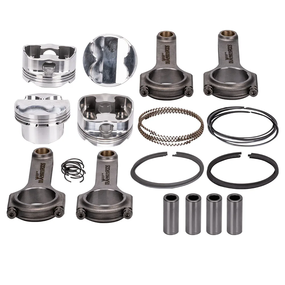 

Кованые шатуны, поршни для Honda Acura K24 K24A1 K24A2 K24A4 K24A8 2.4L 12,5: 1 87,5 мм, шатуны 4340, стержни ARP2000, болты