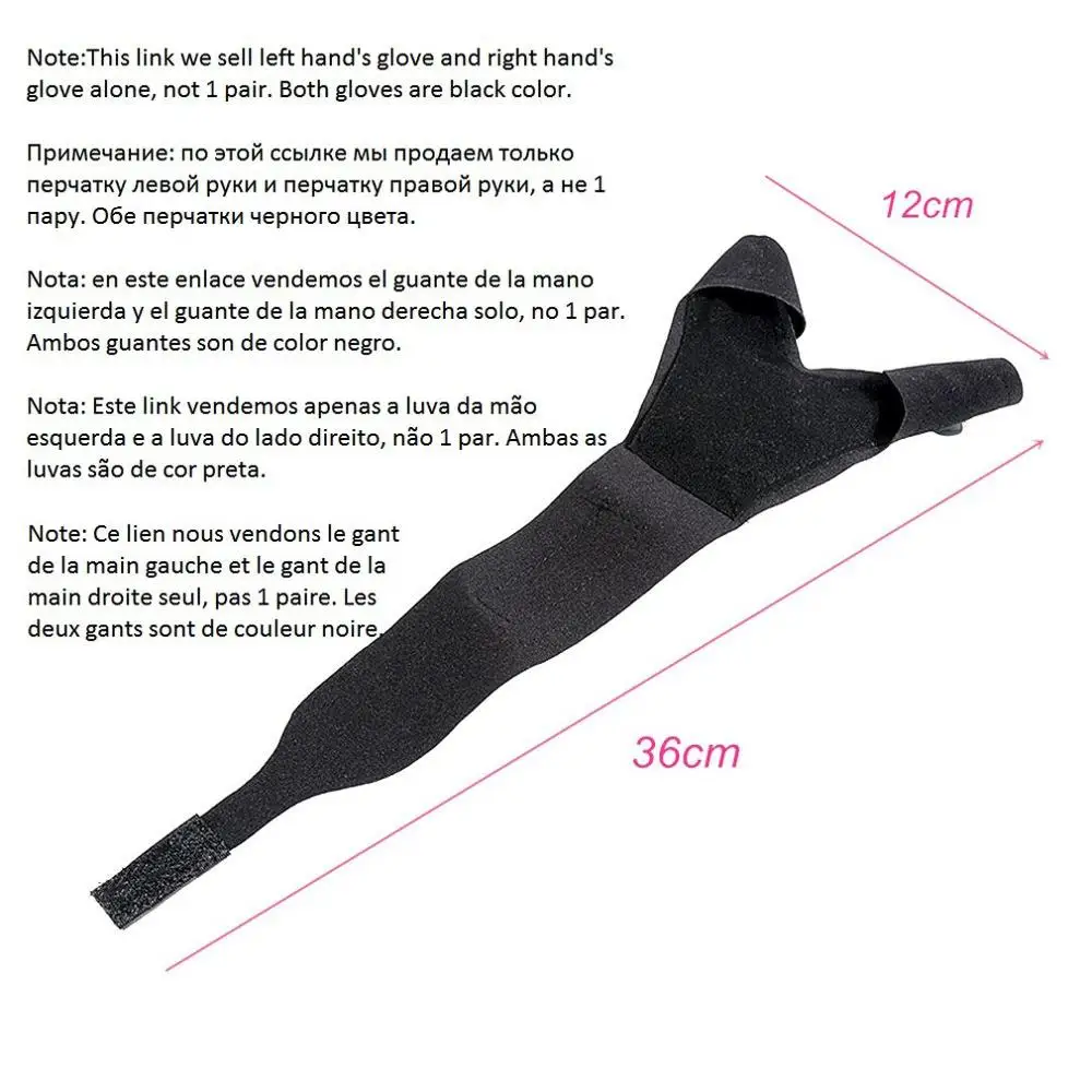 Универсальные автомобильные перчатки без пальцев со светодиодным фонариком для