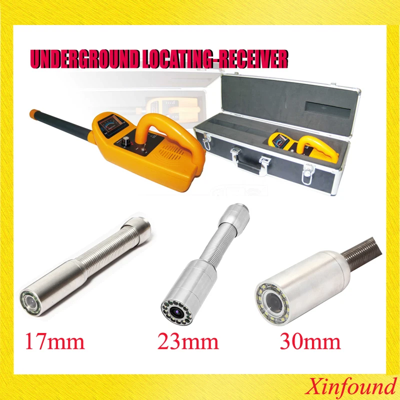 FM-приемник 512 Гц для передатчик локатор труб сигнала черный зеленый красный 3