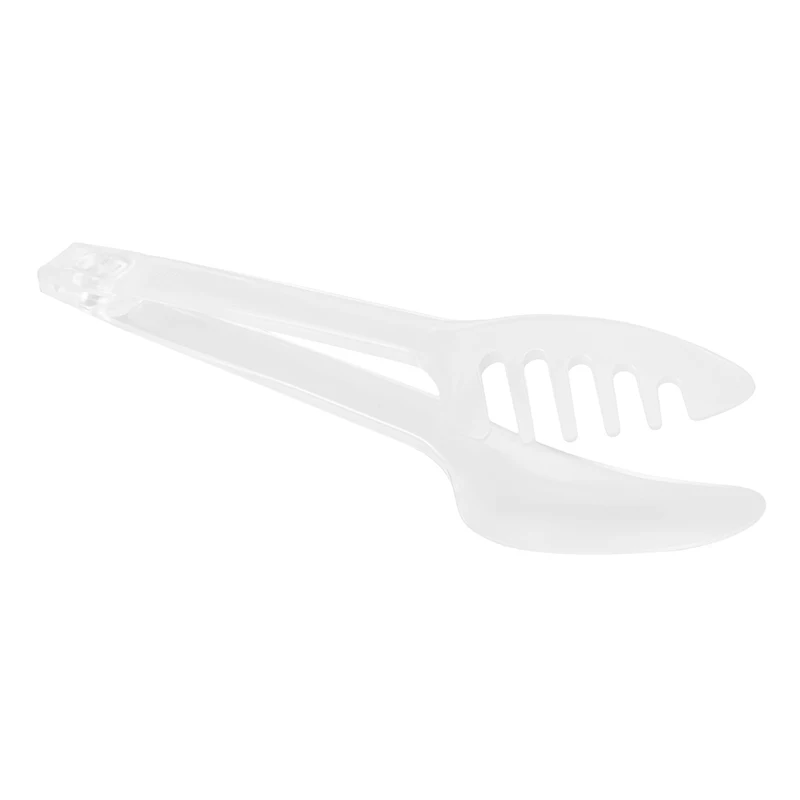 

1Pcs Plastic Kitchen Tongs Serving Cooking Tongs For Barbecue Cooking Salad Grilling Frying Kitchen Utensils
