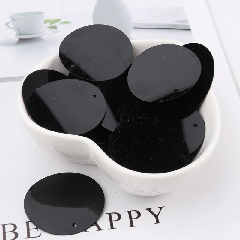 Новые ПВХ плоские круглые свободные блёстки 10 г (20 шт.)/Упаковка пайеток шитье