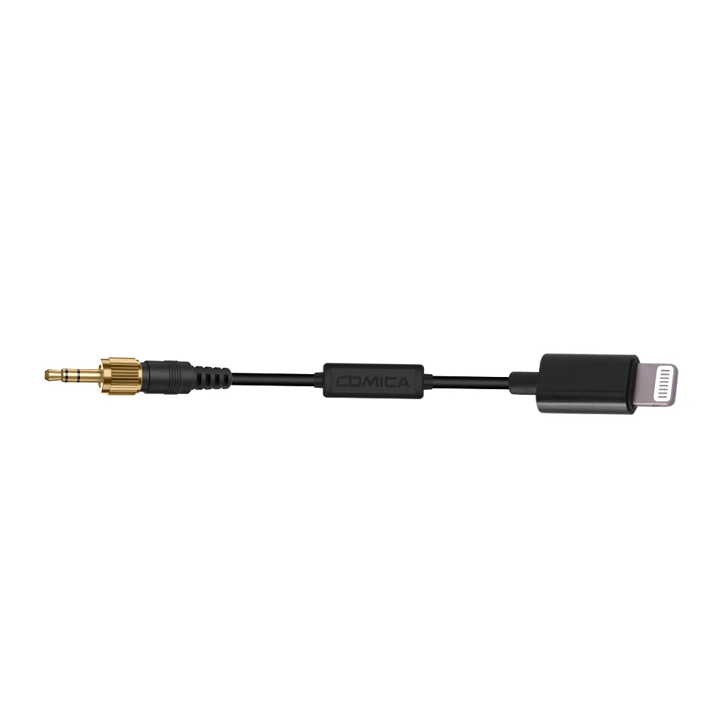 

COMICA CVM-DL-SPX(MI) 3.5mm TRS to Lighting Interface Audio Output Cable