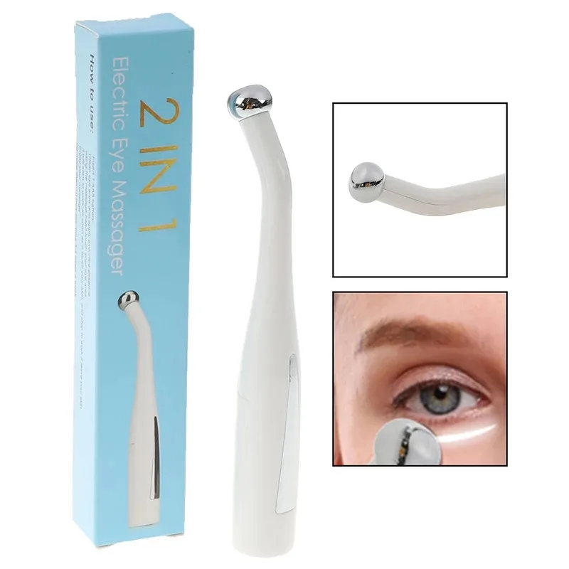 

2 In 1 Anti Aging Beauty Facials Vibration Tighten Skin Importing Device Pen Negative Ion Electric Anti Aging
