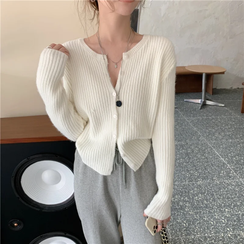 

Повседневный вязаный кардиган для женщин Real Shot New Ins