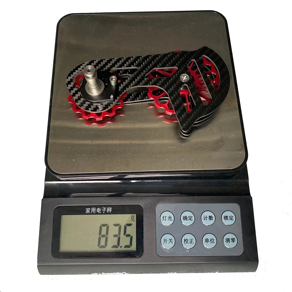 

Bicycle Carbon Fiber Ceramic Rear Derailleur17T Pulley Guide Wheel For R6800 R8000 R9100 R9000 Bike Accessories Free Shipping