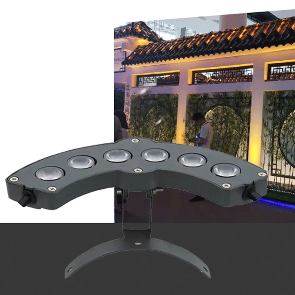 2 шт. садовое украшение пейзаж полумесяц лампа черепица для улицы