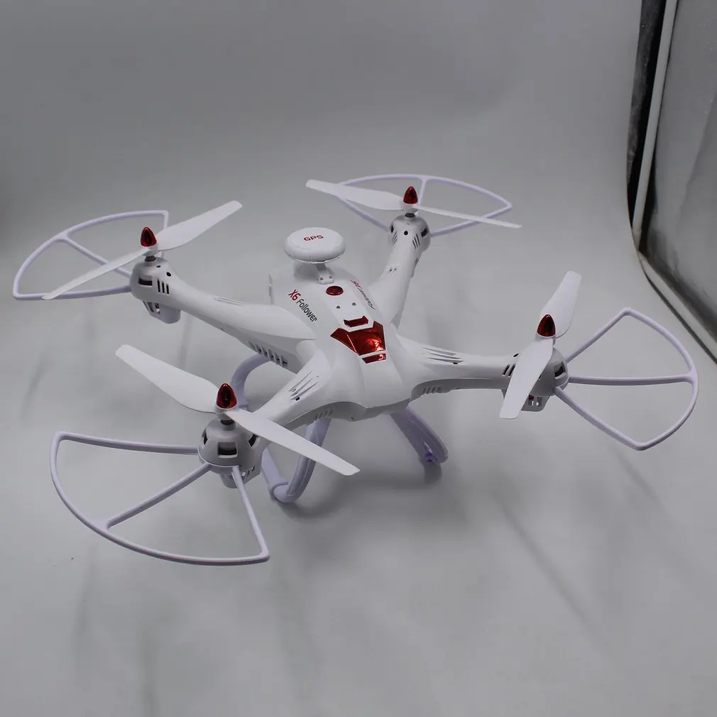 Global Drone X183 профессиональный двойной Квадрокоптер с gps и камерой 720P HD RTF FPV вертолет