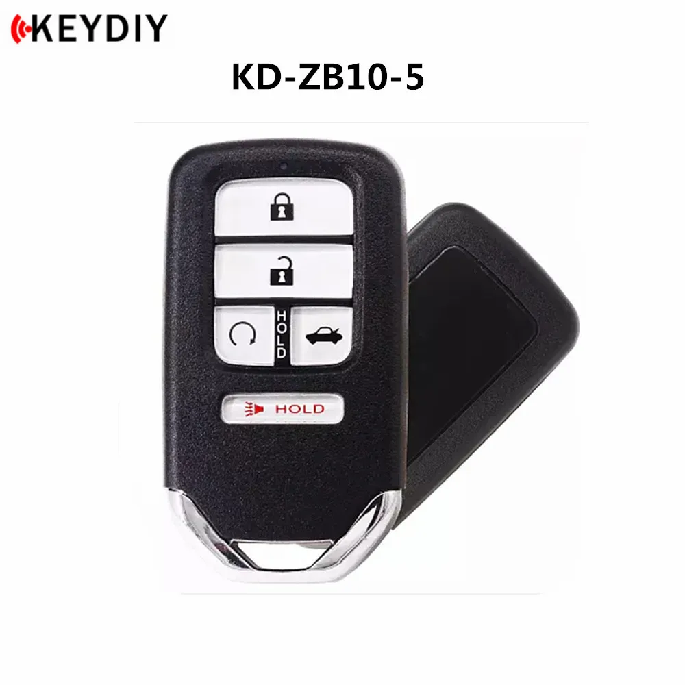 ZB10-5 1 партия/5 шт., KEYDIY KD смарт-ключ ZB серии пульты дистанционного управления несколькими моделями для KD-X2 ключевой программист - Цвет: ZB10-5